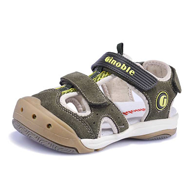 [苏宁自营]基诺浦 夏款新款中大童休闲男女儿童减震机能鞋凉鞋TXGZ3081