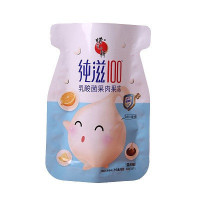 蜡笔小新 纯滋100乳酸菌果肉果冻 混合口味 400g