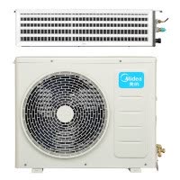 美的(midea)1匹  家用中央空调 定频 一拖一 冷暖型 风管机 KFR-26T2W/DY-C3