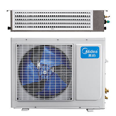 美的(midea)大1.5匹 家用中央空调 定频 一拖一 冷暖型 风管机 KFR-40T2W/DY-C3