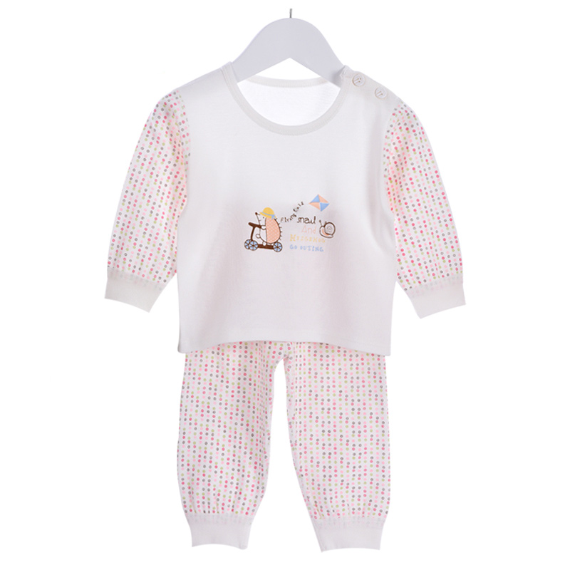 亿婴儿 婴幼儿纯棉内衣棉套头套装男女宝宝婴幼儿通用73cm;90cm;80cm;100cm Y2015