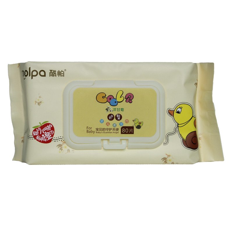 酷帕洋甘菊护臀婴儿柔湿巾-80片 DKYH-80P-1