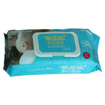 [苏宁自营]酷帕(coolpa)板蓝根手口湿巾-80片 DKYK-80Z 宝宝除菌抑菌 安全柔软
