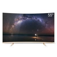 海信VIDAA LED55V1UC 55英寸曲面4K超高清 智能液晶电视机
