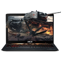 华硕(ASUS)坦克世界FX51 15.6英寸游戏本(I7-6700HQ8G 1T+128G GTX960 4G独显)