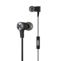 JBL SYNCHROS E10入耳式通话耳机 重低音手机电脑耳塞式运动通话耳机 黑色