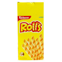 360g丽芝士纳宝帝夹心卷 进口威化饼干 办公室零食