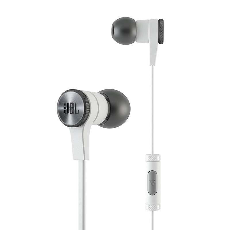 JBL SYNCHROS E10入耳式通话耳机 重低音手机电脑耳塞式运动通话耳机 白色