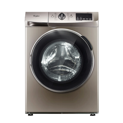 惠而浦(Whirlpool)WG-F90821BIHK 9公斤 智能wifi 变频烘干 滚筒洗衣机(惠金色)