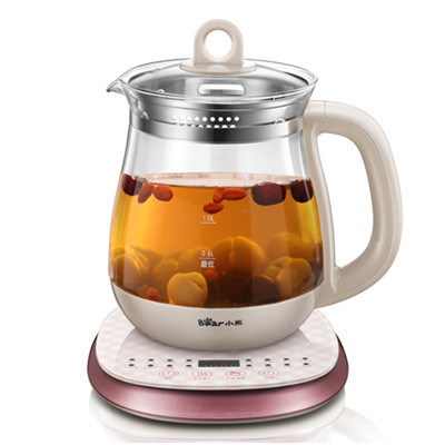 小熊（Bear）多功能养生壶 YSH-A18Z1 家用全自动加厚玻璃电热水壶药膳壶煮茶花果茶1.8L