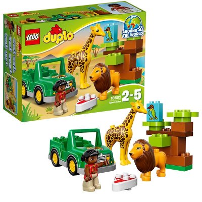 LEGO 乐高 Duplo 得宝系列 草原动物 10802 塑料玩具 50块以下 1-3岁