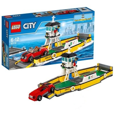 LEGO 乐高 City 城市系列汽车摆渡船 60119 塑料玩具 6-14岁 200块以上