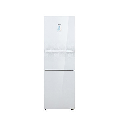 西门子(SIEMENS) KG30FS12EC 289升 滤膜保湿零度保鲜 变频静音 无框玻璃面板 三门冰箱(白色)