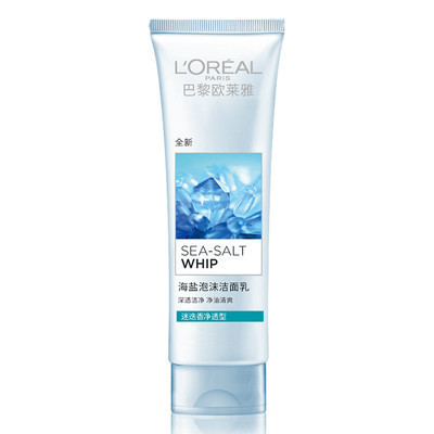 欧莱雅(LOREAL) 海盐泡沫洁面乳 迷迭香净透型 125ml L'OREAL