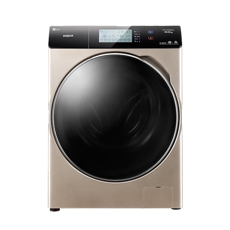 三洋(SANYO) DG-F100566BAHC 10公斤 下排水 变频空气洗 洗烘一体 滚筒洗衣机(玫瑰金)