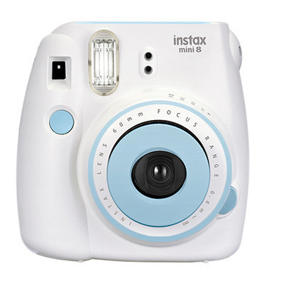 富士(FUJIFILM)INSTAX 一次成像相机instax mini8(云朵白) 单机