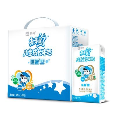 蒙牛 未来星 儿童 成长牛奶 佳智型 125ml×20盒(新老包装交替发货)