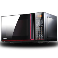 格兰仕 微波炉/光波炉 G80F23CN3L-Q6(W0) 微电脑式 平板 侧拉门 光波烧烤 蒸汽QQ 家用23L