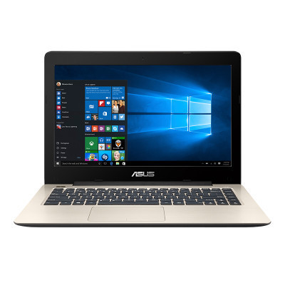 华硕(ASUS)F456UJ 14英寸笔记本(I5-6200 4G 500G GT920 2G独显 金色 WIN10)