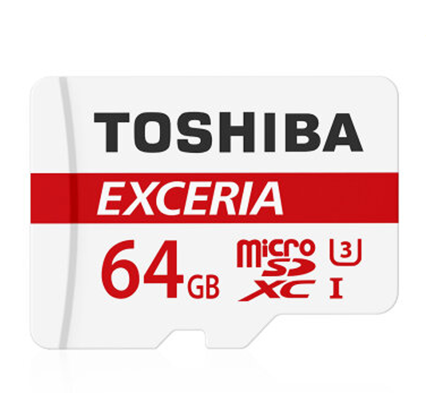 东芝(TOSHIBA)64GB 90MB/s TF(micro SD) UHS-I U3 Class10 高速存储卡