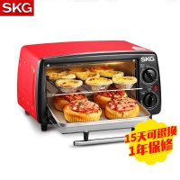 SKG KX1701电烤箱 家用迷你烘培烤箱 多功能迷你电烤箱 12L