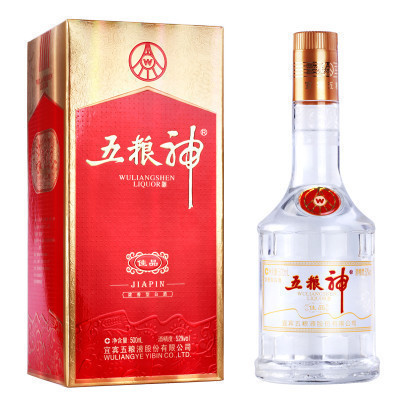 五粮液出品 五粮神佳品 42度 浓香型白酒 500ml*6 整箱装