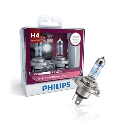 飞利浦(Philips) 汽车升级灯泡通用车型/夜劲光H4安全型 12V 60/55W