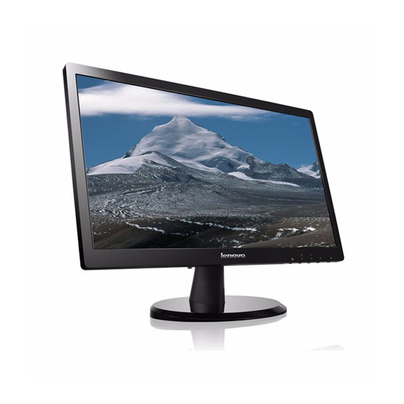 联想(Lenovo)显示器 LI2032 19.5英寸LED液晶显示器 办公商用 低蓝光 支持壁挂 16:9 黑色