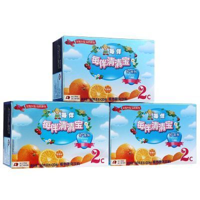 每伴(Mate best)清清宝优+系列香橙2段160g 三联包 国产