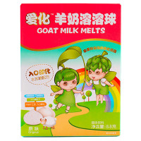 [苏宁红孩子]果仙多维 爱化羊奶溶溶球 原味8.8g
