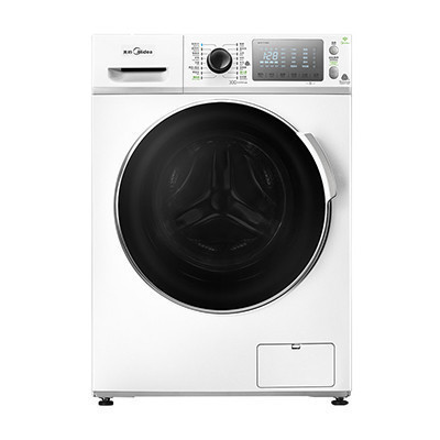美的(Midea)MD80-11WDX 8公斤全自动洗干一体机滚筒洗衣机 干衣机 变频智能 白色 精智洗烘,衣干即停