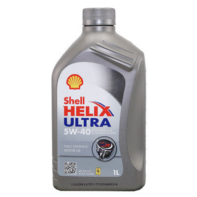 壳牌 Shell 超凡喜力 Helix Ultra 全合成机油5W-40 SN级别 1L/瓶 德国原装进口