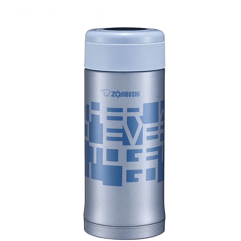 象印(ZO JIRUSHI)保温杯SM-AFE3 进口不锈钢真空保温保冷杯男女茶水杯子360ml 浅蓝色