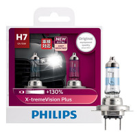 飞利浦(Philips) 汽车灯泡 通用型12V 55W 夜劲光H7