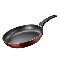 美的(Midea)煎锅 JL26T1 家用平底锅 煎蛋烙饼煎锅牛排锅 电磁炉燃气灶可用平底锅煎饼锅不粘锅