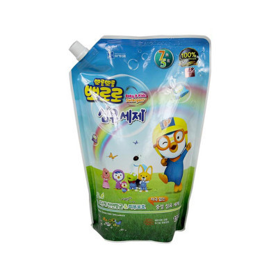 PORORO婴幼儿衣物洗衣液补充装1300ml