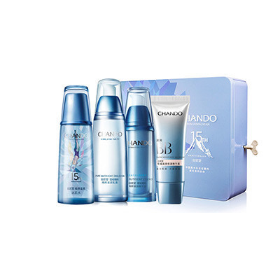 自然堂（CHANDO）雪域精粹保湿抗氧冰肌礼盒B