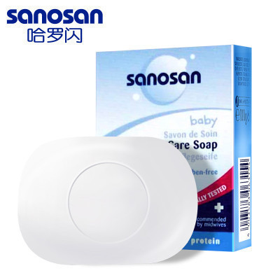 哈罗闪(sanosan)婴儿洁肤皂100g (德国原装进口)