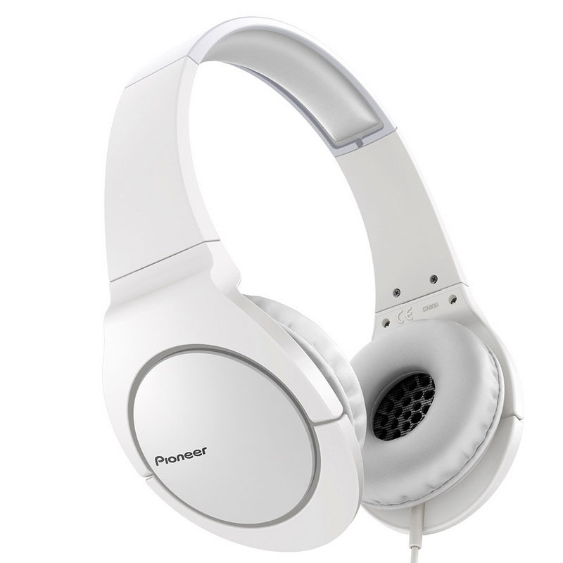 Pioneer/先锋 SE-MJ741重低音耳机 头戴式耳机 手机电脑耳机 音乐出街耳机 白色