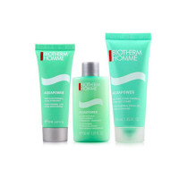 碧欧泉(biotherm)男士水动力三件套(爽肤水30ml+保湿乳20ml+洁面啫喱40ml)