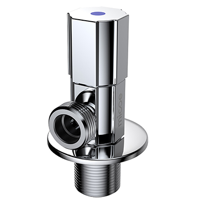 四季沐歌三角阀 加厚4分接口冷热角阀通用止水阀 进水阀门 全铜主体角阀套装