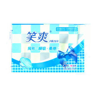 笑爽卫生巾丝薄棉柔护翼型230mm日用5片