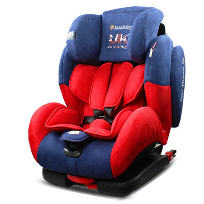 [苏宁自营]嘉嘉宝贝(zazababy)汽车儿童安全座椅ISOFIX接口latch接口 铁王座(9个月-12岁)