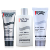 碧欧泉 (Biotherm)男士亮肤焕颜旅行三件套(洁面膏20ml+爽肤水30ml+焕颜精华霜20ml)