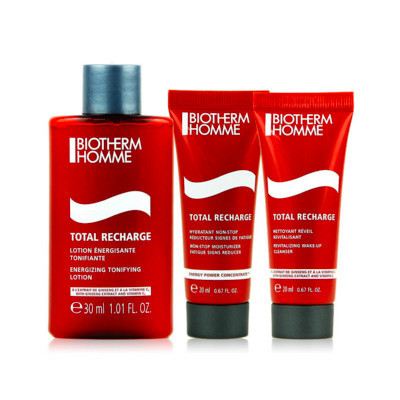 [苏宁超市]碧欧泉 (Biotherm)男士焕能润泽旅行三件套(洁面啫喱20ML+爽肤水30ML+保湿露20ml)