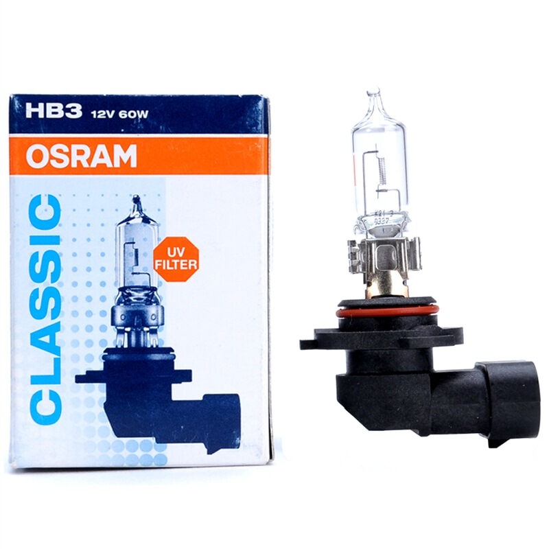 欧司朗(OSRAM) 9005/HB3 汽车灯泡大灯灯泡远光灯近光灯车灯灯泡卤素灯 长寿型 12V (单支装)