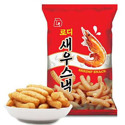 劳迪 美味虾条60g 韩国进口