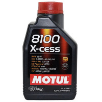 MOTUL 8100X-CESS 5W40 全合成汽车发动机润滑油 API SN/CF级别 1L/瓶
