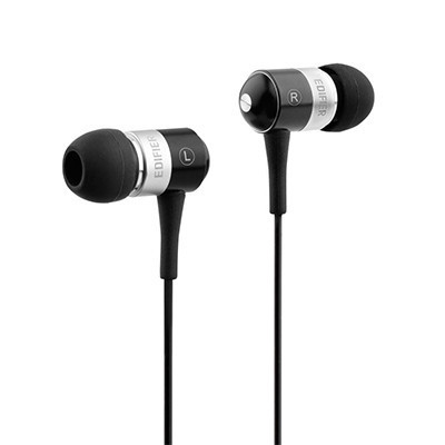 漫步者（Edifier） H285升级版入耳式重低音耳塞高保真立体声耳机 黑色