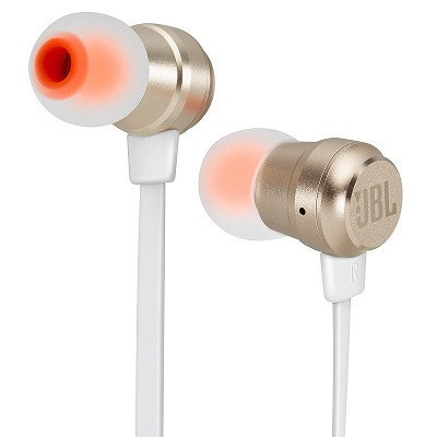 JBL T280A 立体声入耳式耳机/手机耳机 金色